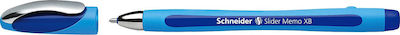 Schneider Slider Memo XB Pen Ballpoint with Blue Ink