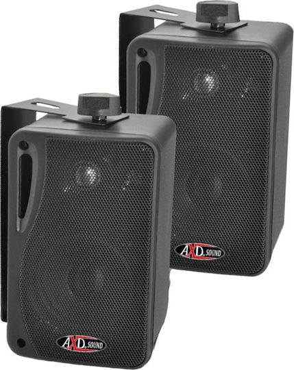 Passive Wall-mounted Speakers 80W TE5405 (Pair) Black