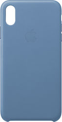 Apple Leather Case Back Cover Δερμάτινο Γαλάζιο...