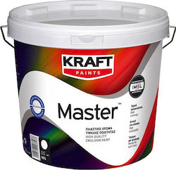 Kraft Master Plastik Farbe für Innenbereich Verwendung Weiß 375ml