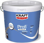 Kraft Profi Exterior Plastic Vopsea Acrilic pentru Utilizare Externă 9lt