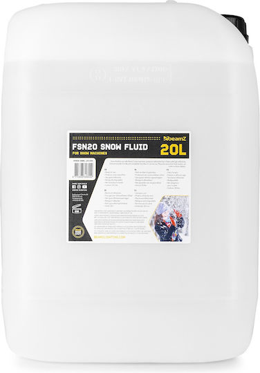 BeamZPro Течност за дим машини Снабдяване със сняг Snow Fluid 20lt 20lt 160.686