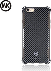 WK Earl Carbon Back Cover Plastic Black for iPh...