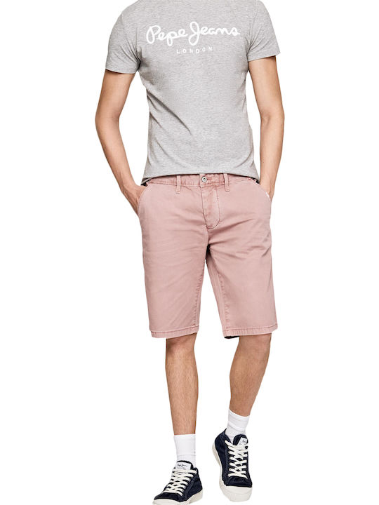 Pepe Jeans Men's Shorts Chino Pink PM800731-193