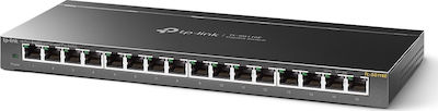 TP-LINK TL-SG116E v1 Negestionat L2 Switch cu 16 Porturi Gigabit (1Gbps) Ethernet