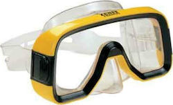 Campus Diving Mask Cristal Line Zenit in Yellow color