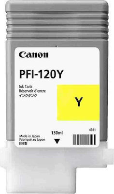 Canon PFI-120 Cerneală pentru imprimantă InkJet Galben (2888C001)