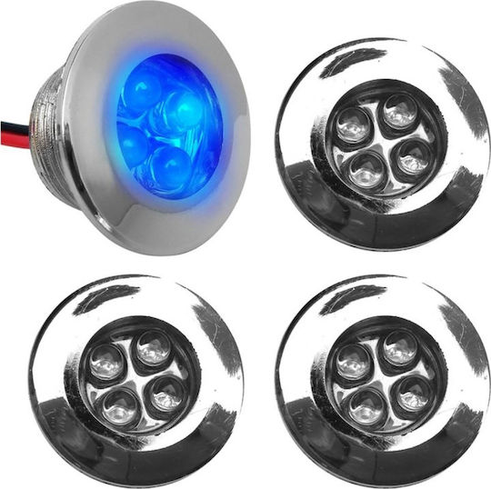 Simoni Racing Car Exterior Lighting System Led Sideskirt Blue SRSPL/4B