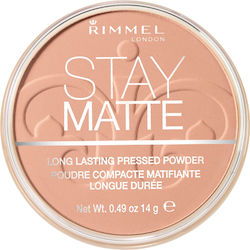 Rimmel Stay Matte Πούδρα 008 Cashmere 14gr