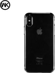 WK Linclear Back Cover Πλαστικό Μαύρο (iPhone X...