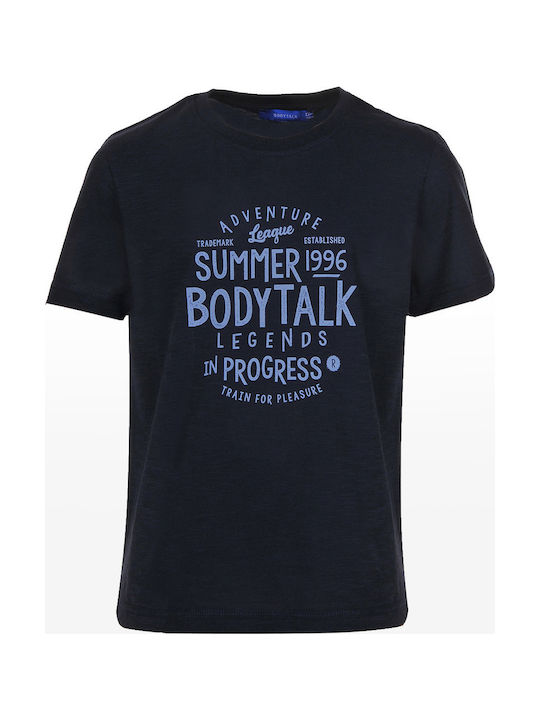 BodyTalk Kinder-T-Shirt Marineblau