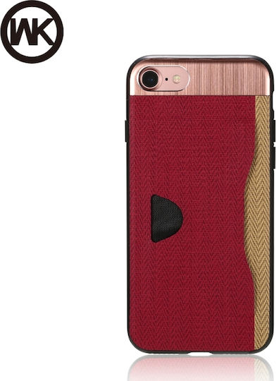 WK Gamo Back Cover Κόκκινο (iPhone SE 2020/8/7)