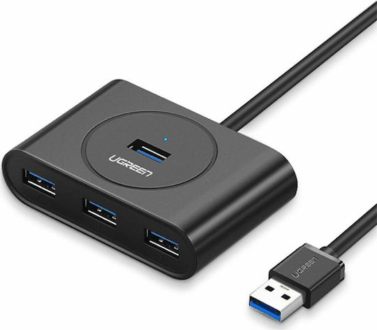 Ugreen CR113 Hub 4 Porturi USB 3.0 cu Conectare USB-A