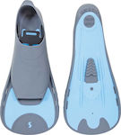Salvas F5 Swimming / Snorkelling Fins Short Greylight Blue