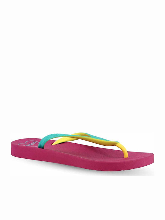 Coqui Kaja Frauen Flip Flops in Türkis Farbe