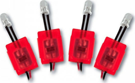 Simoni Racing Led Firefly Red Εσωτερικός Διακοσμητικός Φωτισμός Αυτοκινήτου Κόκκινο