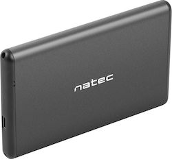 Natec Rhino-C Твърд диск кутия 2.5" SATA III с връзка Type-C в Черен цвят Natec Rhino-C Твърд диск кутия 2.5" SATA III с връзка Type-C в Черен цвят