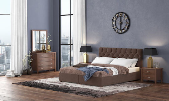 Σετ Комплект Спалня No 67 Brown-Weed (With mechanism) 160x200бр 5бр