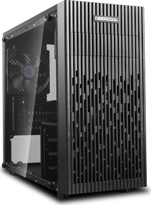 Deepcool Matrexx 30 Mini Tower Κουτί Υπολογιστή με Πλαϊνό Παράθυρο Μαύρο