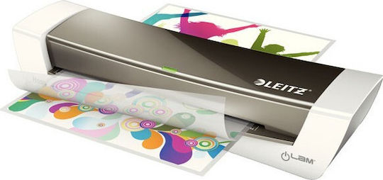 Leitz ilam Home Office Desktop A4 Laminator Grey 73680012