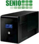 Lapara Senio VOL 2000 UPS Line-Interactive 2000VA 1400W με 6 IEC Πρίζες