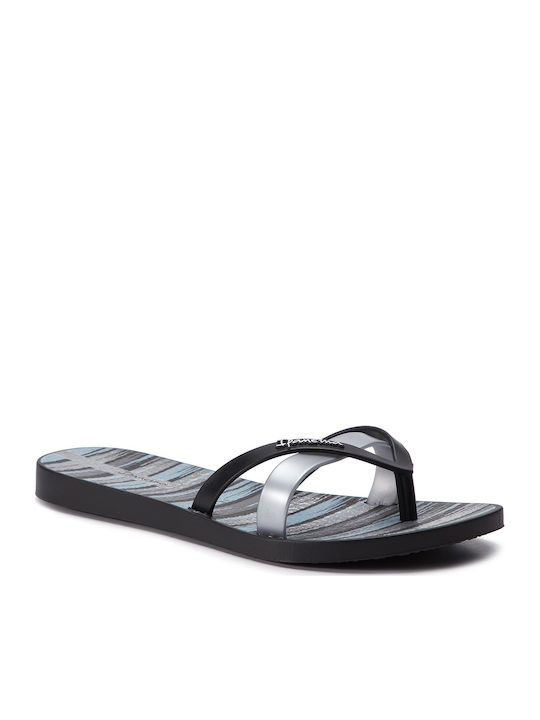 Ipanema Kirei Silk IV Frauen Flip Flops in Schwarz Farbe