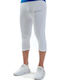 Givova Running Pinocchietto LR02 Colanți Sport Bărbați Capri Albi