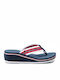 Frauen Flip Flops mit Plattform in Mehrfarbig Farbe
