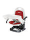 Peg Perego Portable Plastic Booster Seat for Chair Rialto