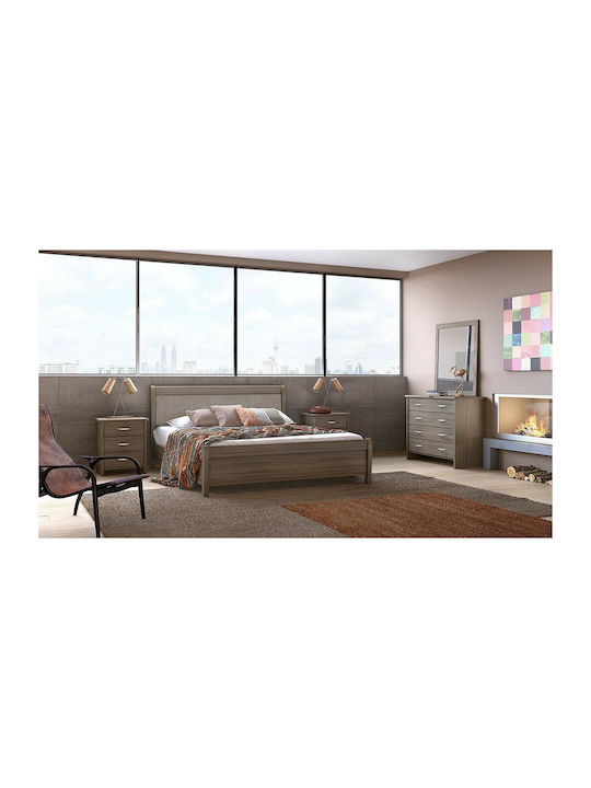 Bedroom Furniture Set No 26A Mocha 160x200cm 5pcs