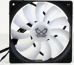 Scythe Kaze Flex 120 PWM Ventilator Carcasă cu Iluminare RGB și Conexiune 4-Pin 1buc