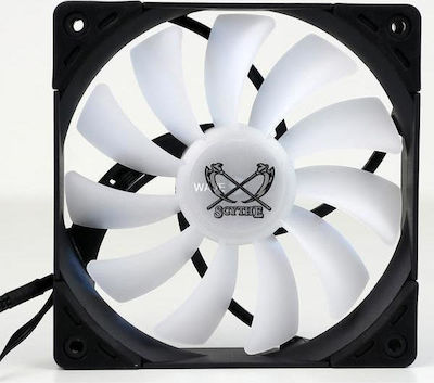 Scythe Kaze Flex 120 RGB (RN) Case Fan με Σύνδεση 3-Pin