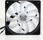 Scythe Kaze Flex 120 RGB (RD) Case Fan με Σύνδεση 3-Pin