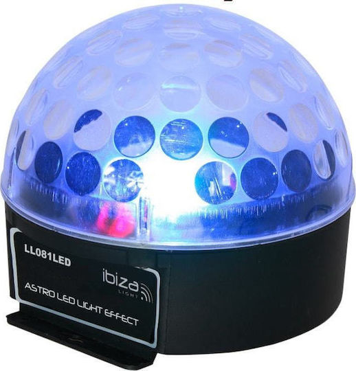 Ibiza Sound Φωτιστικό Astro 1 LED RGB Party Light