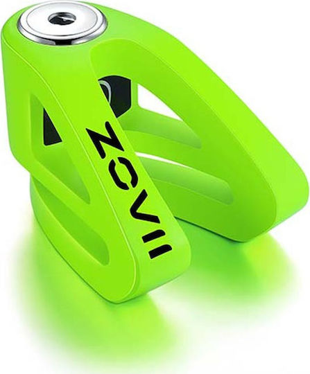 Zovii ZV6 Motorcycle Disc Brake Lock with 6mm Pin in Green