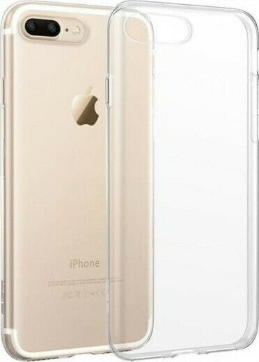 Back Cover Plastic 1mm Transparent for iPhone 8/7 Plus