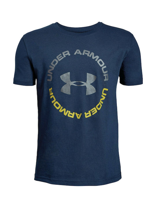 Under Armour Kids' T-shirt Navy Blue Sportstyle Boys T-Shirt