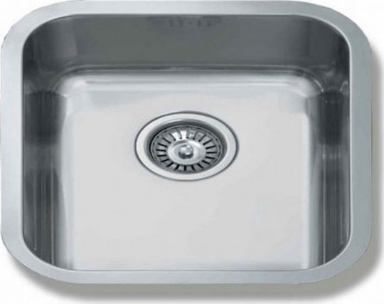 Gloria Melo Finox 304 bt 18-1884 Поддръжка Мивка Inox Сатен Ш45xД39см Сребрист