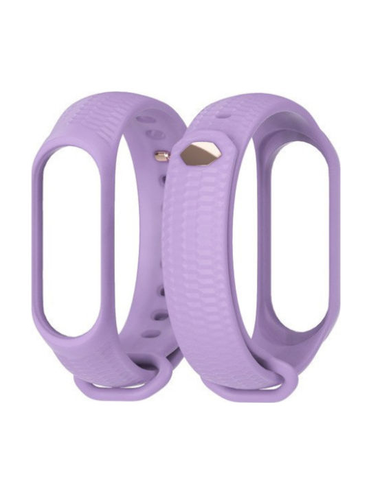 Mijobs Honeycomb Strap Silicone with Pin Purple...