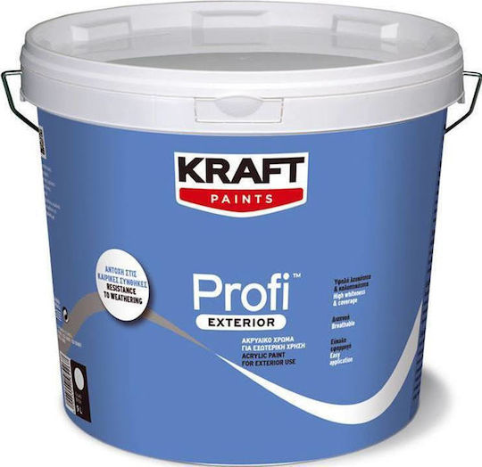Kraft Profi Exterior Plastic Vopsea pentru Utilizare Externă 750ml