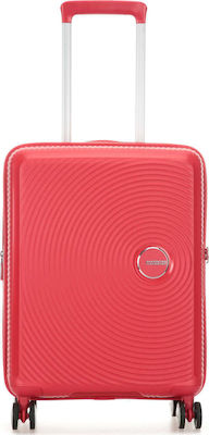 American Tourister Soundbox Spinner Βαλίτσα Καμπίνας με ύψος 55cm σε Κόκκινο χρώμα