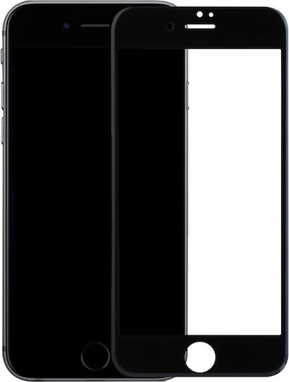 3D Full Face Tempered Glass Black (iPhone 6 / 6S Plus)
