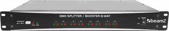 BeamZPro DMX Splitter/Booster 8-way DMX Сплитер за Конзола за Осветление