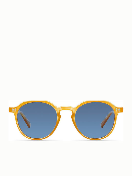 Meller Chauen Sonnenbrillen mit Gelb Rahmen und Blau Polarisiert Linse CH-AMBSEA