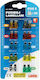 Lampa FUS-3 Automotive Plug-In Fuses Set FUS-3 10Pcs Set von Autosicherungen Messer 10Stück