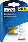 Lampa Maxi Blade Fuse 20A Set von Autosicherungen Messer 1Stück