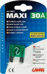 Lampa Maxi Blade Fuse 30A Ασφάλεια Αυτοκινήτου Μαχαιρωτή