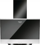 Hotpoint-Ariston HHVP 6.6F LM K 95208 Chimney Hood 59.8cm Black