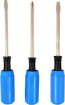 Autoline Set 3 Screwdrivers with 3 Interchangeable Tips