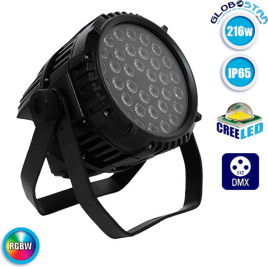 GloboStar Движеща се светлина Измиване LED Фото-ритмични DMX RGBW